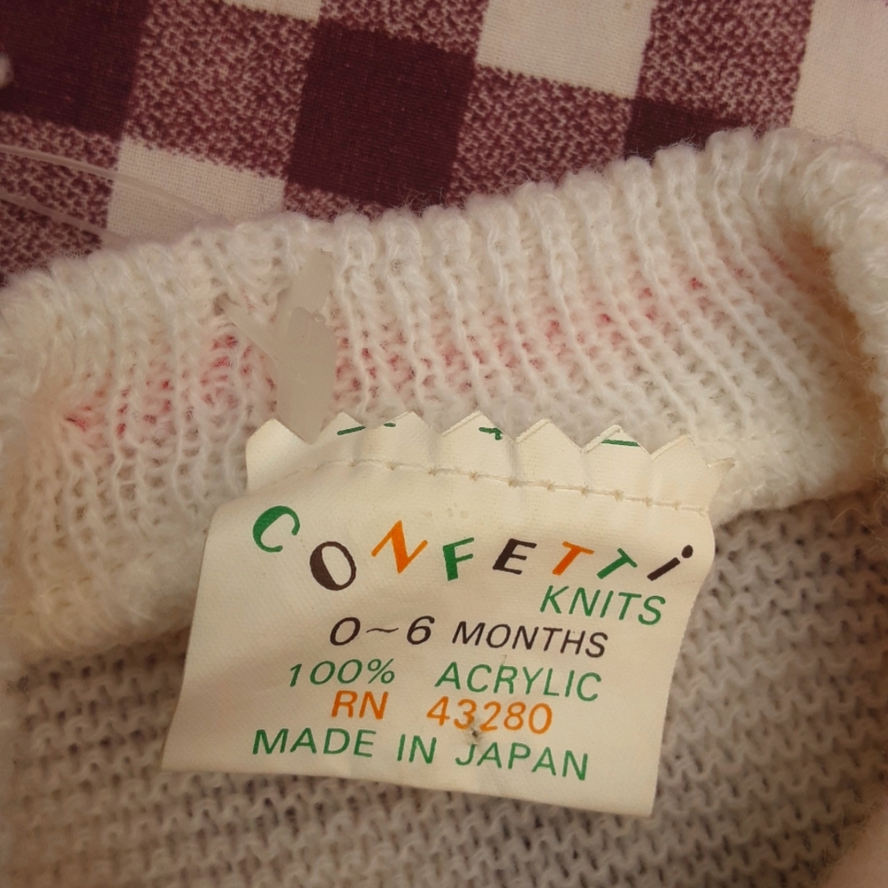 🆕️ Confetti Vintage Girl Baby Knitting set💞 - Picture 7 of 7